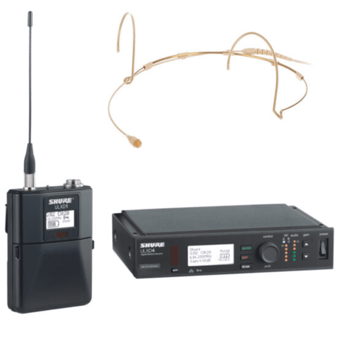 Shure - ULXD - 1 x Catchbox - Set