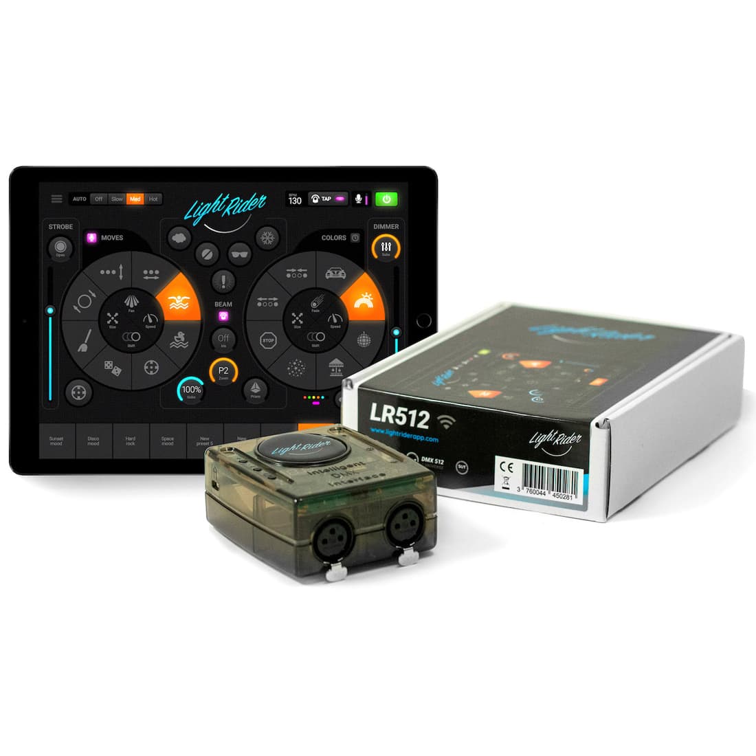 Visual Productions - LPU-2 - Cuety + router + iPad set
