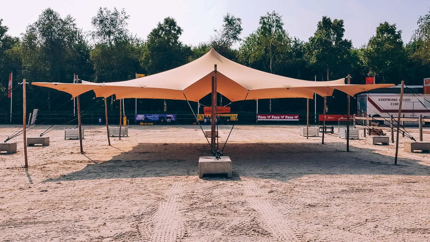 Stretchtent 10,5x10,5m